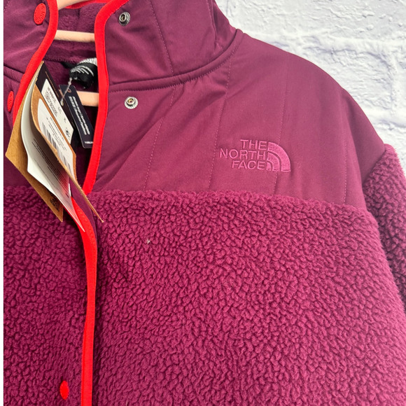 THE NORTH FACE Cragmon Fleece Jacket Deep Small NWT - Picture 4 of 5
